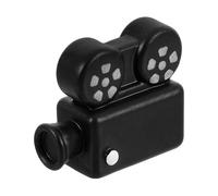 TOGEVAL Miniature Retro Movie Projector Model Resin Mini Dollhouse Accessory Small Film Projection Decor for Office Desktop Collectors and Movie Enthusiasts