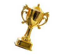 TOGEVAL Miniature Winner Trophy Small Gold Award Cup Model for Dollhouse Decoration Realistic Mini Award Trophy for Celebrations Educational Play and Collectible Ornament