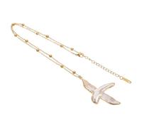 TOGEVAL Minimalist Pearl Cross Necklace for Women Men Elegant Baroque Baptism Jewelry Christmas Religious Pendant Symbolizing Faith and Blessings