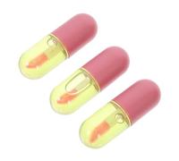 TOGEVAL Moisturizing Lip Glosses Lip Pomades 3Pcs Hydrating Temperature-Responsive Color-Changing Oil for Women with Delicate Finish for Travel and-The-Go Use in Bags