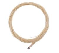 TOGEVAL Mongolian Horse Hair for Violin Cello and Erhu Bow, Unbleached Horsetail, Lightweight and Easy to Install Bow Hair, Bright Sound for Student and Beginner Orchestral Strings