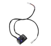 TOGEVAL Motorcycle Modification Headlight Horn Control Switch Universal Scooter Light Signal Turn Button for Night Riding