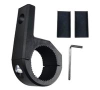 TOGEVAL Motorcycle Mounting Bracket Abs Light Bar Clamp for Driving Auxiliary Lights Vibration-dampening Handlebar Mount Compatible with Various Models Space-saving Design for Secure