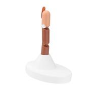 TOGEVAL Movable Manicure Practice Finger Model with Base Realistic Artificial Hand Joint Structure for Nail Art Training Lightweight Salon Beauty Supply Tool for Reusable Manicure Practice