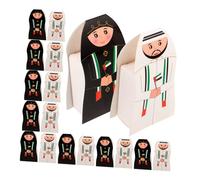 TOGEVAL Multi-function Candy Boxes Set 30pcs Small Paper Chocolate Biscuit Storage Containers Themed Party Treat Boxes for Wedding Birthday and Holiday Celebrations