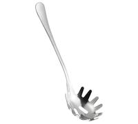 TOGEVAL Multi Functional Stainless Steel Spaghetti Server Spoon for Pasta and Noodles Easy to Clean Smooth Surface Practical Kitchen Tool for Scooping Dumplings Eggs and More