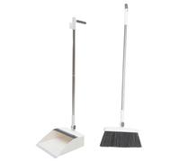 TOGEVAL Multifunctional Broom and Dustpan Decorative Broom for Home House Essentials