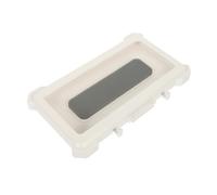 TOGEVAL Multifunctional Phone Holder Wall Mounted Shower Phone Case Rotation Touchscreen Storage Box for Bathroom Use Strong Bearing Capacity for Bathing and Watching Tv White