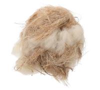 TOGEVAL Natural Bird Nesting Material Bag Soft Clean DIY Nesting Supplies for Wild Birds Enhances and Chick Survival Rates