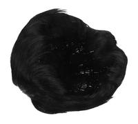 TOGEVAL Natural Black Pixie Cut Wig with Bangs for Black Women Short Layered Wavy Artificial Human Hair Glueless Design for Comfortable Breathable Wear Versatile Styling for Daily and