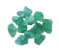 TOGEVAL Natural Green Fluorite Stones Aromatherapy Diffuser Rough Rocks for Aquarium Decor DIY Crafts Home Decoration Unique Textured and Fish Bowl Fillers