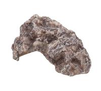 TOGEVAL Naturalistic Reptile Cave Hideout Tank Accessory for Betta Fish Shrimp Lizards Resin Shelter Healthy Behavior and Secure Habitat for Tortoise and Reptile Hideaway