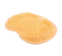 TOGEVAL Non Skid Shower Foot Scrubber Pad with Suction Cups for Bathroom Use Massage Mat for Exfoliating and Cleaning for Plantar Random Color
