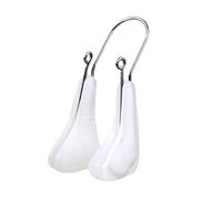 TOGEVAL Nose up Shaper Silicone Nose Lifting Clip for Women and Girls White That Does Not Affect Breathing and Beauty Enhancement