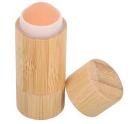 TOGEVAL Oil-Absorbing Volcanic Stone Face Roller with Bamboo for Matte Skin Portable Reusable Facial Massage Tool Detachable Ball for Easy Cleaning Natural Skincare Accessory The-go Use