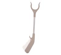 TOGEVAL Outdoor Litter Picker Aluminium Alloy Grabber Tool for Rubbish Collection Easy Grip Reacher Clip for Garden Cleaning and Waste Pickup