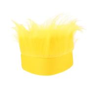 TOGEVAL Party Hairy Costume Headband Crazy Fuzzy Wig for Halloween Festivities and Sports Events Comfortable Reusable Fun Accessory for Adults and Boys and Girls