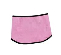 TOGEVAL Pet Cooling Towel Scarf for Dogs Cats Breathable Cold Feeling Ice Collar Summer Bandana for Outdoor Walking Sports Mountain Climbing S Pink Dot