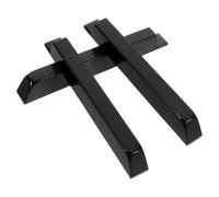 TOGEVAL Piano Keytop Replacement and Precision Crafted Design 3pcs Plastic Keytops with High-gloss Finish for Effortless Installation Piano Key Covers for Musical Instrument Repair