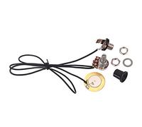 TOGEVAL Pickup Wiring Harness for Cigar Box Guitars Complete Diy Kit No Soldering Fit Violin Mandolin Banjo