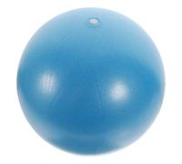 TOGEVAL Pilates Ball with Pump for Home Workout Durable Non Slip PVC Core Exercise Ball Yoga Accessory for Stability Strength Training and Physical Therapy Blue