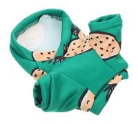 TOGEVAL Pineapple Printed Dog Clothes Cute Cat Costume for Pets Warm and Comfortable Apparel for Autumn and Xs Adorable Pineapple Pattern Design