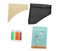 TOGEVAL Pipe c Key Pan Flute Musical Instrument for Beginners and Performers Design with Sound Educational Music Lovers and Learning