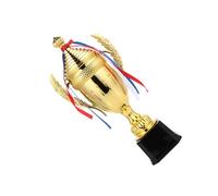 TOGEVAL Plastic Award Trophy with Lid Fall-resistant Prize Cup for Sports Games Classroom Rewards and Party Favors Winner Souvenir