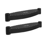 TOGEVAL Plastic Step Pads 2Pcs for Tube Ladders, Bunk Bed and Trampoline | Foot Cushioning, Safer Rung Cover, Quick Install Upgrade, for Rv Owners and Loft Access, Better Grip for Kids