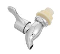 TOGEVAL Plastic Water Dispenser Tap with Flow Control Design for Glass Beverage Jugs and Fermenting Buckets, Easy Installation Replacement Faucet for Homebrew Beer Brewing