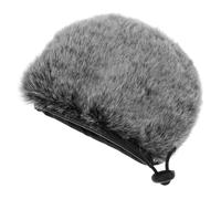 TOGEVAL Plush Microphone Cover Windscreen Pop-up Shield Windproof Mic Cover for Snowball USB Microphone Use in Podcasting