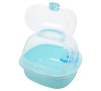 TOGEVAL Portable Cage Handle Design Hamster Cage Small Pet Carrier for Outdoor Use for Hamster Travel Container and Rat Carrier Scenarios