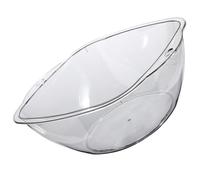 TOGEVAL Portable Clear Plastic Washing Basin for Face Cleansing Transparent Washbasin for Home and Salon Use Multipurpose Skin Management Bowl with Smooth Surface