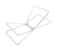 TOGEVAL Portable Cooler Stand Legs with Carry Bag Lightweight Folding Metal Frame Cooler Holder for Camping Beach Fishing Bbq Stable and Easy Setup Outdoor Ice Box Support