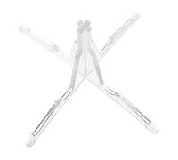 TOGEVAL Portable Detachable Clarinet Stand Holder for Clarinet and Flute Sturdy Musical Instrument Accessory Adjustable Height