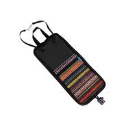 TOGEVAL Portable Drum Stick Holder Pouch Ethnic Style Drumsticks Storage Bag Dual Compartments for Easy Organization and Transport for Drummers The Go