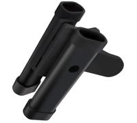 TOGEVAL Portable Drumstick Holder Bucket for Drummers Carry Black Drum Stick Container Secure Storage for Practice Stage and Performance Accessories