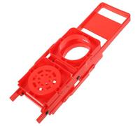 TOGEVAL Portable Folding Plastic Beer Carrier Basket with Handle Reusable Beer Bottle Tote for Home Picnic Barbecue Smooth Finish Lightweight Collapsible Drink Carrier for Easy Transport