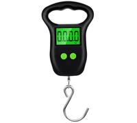 TOGEVAL Portable Hanging Scale with Hook High Precision Digital Luggage Weighing to Compact Lightweight for Fruit Suitcase and Outdoor Use with Large LCD Display