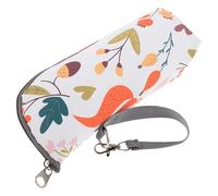 TOGEVAL Portable Insulated Bottle Carrier Bag with Oxford Fabric and Aluminum Foil Lining Thermal Breastmilk Cooler Tote with Sturdy Hanging Strap for Travel Daycare Go Use