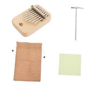 TOGEVAL Portable Kalimba Thumb Piano for Beginners Tone Finger Piano Lightweight Music Instrument Complete Accessories for Practice and Play