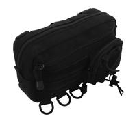 TOGEVAL Portable Medicine Bag Empty Pouch with Multiple Compartments for Outdoor Camping Hiking Travel Emergency Waist Medical Organizer for Paramedics and Travelers