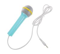 TOGEVAL Portable Microphone with Integrated Amplifier Replacement Mic Compatible with Early Education Devices for Singing Pretend Play Outdoor Fun and Family Gatherings