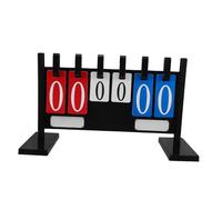 TOGEVAL Portable Multi-sports Scoreboard with Clear Digit Display Lightweight Detachable Indoor Score Flipper for Basketball Tennis Volleyball Table Tennis Football