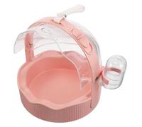 TOGEVAL Portable Outdoor Parrot Carrier Cage with Spacious Breathable Design Lightweight Travel Birdcage for Small to Medium Birds Enhances Interaction and Comfort for Parakeets and