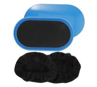 TOGEVAL Portable Oval Workout Sliders for Fitness Training Smooth Sliding Discs for Core Strength High Intensity Exercise Sliders with Ergonomic Design Suitable for Home Gym and Aerobic