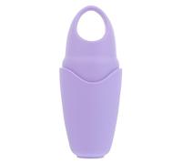 TOGEVAL Portable Purple Handheld Face and Eye Cooling Massager Roller for Skin Care Manual Multi Purpose Facial Tool for Puffiness Relief and Relaxation Compact Travel Friendly Design