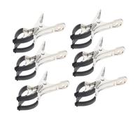 TOGEVAL Portable Stainless Steel Repair Clamp Flute Maintenance Tool with Leather Cushion, Simple and Quick to Operate for Saxophone and Clarinet for Wind Instruments