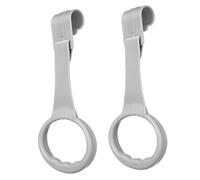 TOGEVAL Portable Standing Safety Ring Crib Hanging Pull up Rings for Boy Girl Walking Exercise Activity Gym