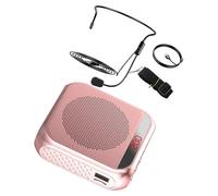 TOGEVAL Portable Wireless Microphone Little Bee Megaphone Speaker Voice Amplifier Rechargeable for Training Tour Guide Classroom Travel